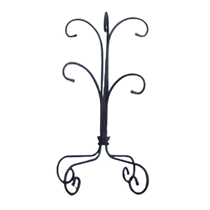 Support de tasse moderne fait à la main classique unique en métal Turquoise multi personnalisé logo imprimé décoratif vintage tasse suspendue - Product Image 5