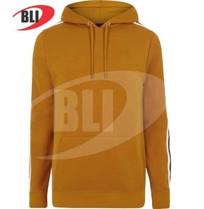 High Quality Men's <b>3XL</b> Pullover <b>Hoodie</b> Custom Logo Print Winter Streetwear in Fleece Puff Printing Technique Plain Dyed - Product Image 3