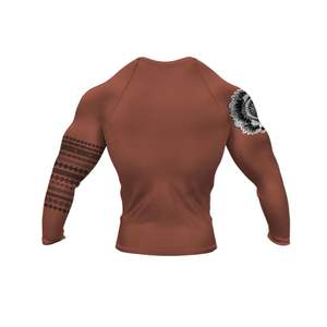 เสื้อรัดรูปแขนยาวสำหรับผู้ชาย,ชุดรัชการ์ดสำหรับใส่ออกกำลังกายแห้งสนิท - Product Image 6