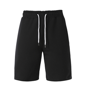 Pantalones de chándal de rizo de algodón deportivos para hombre personalizados Pantalones cortos de gimnasio teñidos lisos con estampado impermeable Anti-Logo Bolsillos OEM Estilo informal para correr - Product Image 2