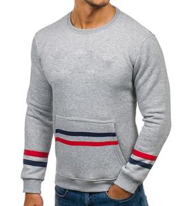 Sudadera con capucha de algodón y poliéster con estampado personalizado para hombre de alta calidad, logotipo bordado, temporada de invierno, longitud corta, patrón OEM 3D - Product Image 3