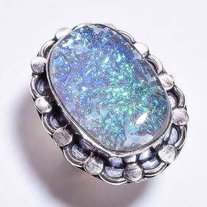 แหวนเงินแท้ 925 ประดับพลอยโรโดโครไซต์ - Product Image 3