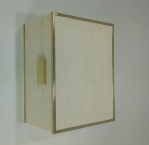 ขายส่งแฟชั่นการจัดเก็บ0.3X0.23X0.115เรซิ่นแข็งทองเหลือง King Shagreen กล่อง - Product Image 2