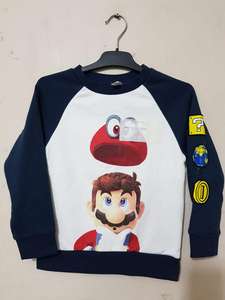 Étiquettes originales en coton pour garçons, pull-over à manches longues, motifs de dessins animés, col ras du cou, Lot du Bangladesh, printemps et automne, - Product Image 2