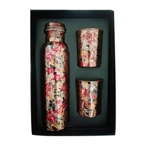 Bouteilles d'eau en cuivre pour eau hygiénique décor à la maison bouteilles en cuivre métal personnalisé vente chaude - Product Image 4