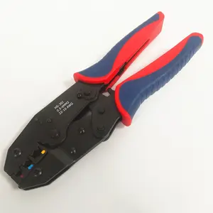 HS-30J Hand Crimping Tool Pliers For Crimps 0.5-6mm2 22-10 AWG Semi-insulated and Fully Insulated Terminal Blocks