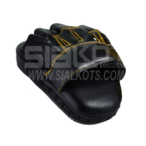 wholesale customized Focus pad mitt <b>Best</b> curved shape made of Genuine leather or <b>artificial</b> leather Customized Pads FT-FM-03-04 - Product Image 1