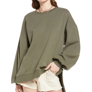Sweat-shirts imprimés pour femmes en gros, 100 % coton, imperméables, séchage rapide, polaire, hiver, décontractés, personnalisables (logo avant, couleur) - Product Image 1