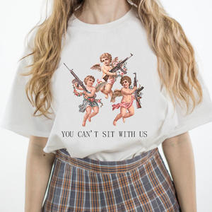 2024 diseño personalizado señoras sexy mujeres camisetas con cualquier logotipo en las tarifas al por mayor - Product Image 2