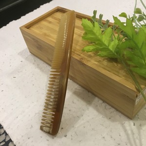 The comb is handmade, buffalo's horn 92 - Product Image 2