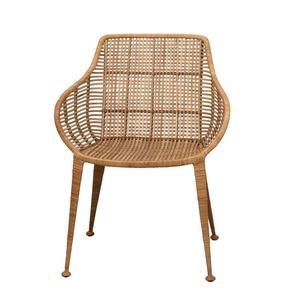 Fauteuil boule moderne de style mid-century, capitonné et durable, en tissu, pour salon et chambre à coucher - Product Image 4