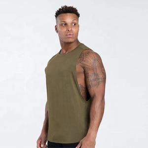 Camiseta sin mangas personalizada Streaker 2026 para correr y gimnasio, chaleco para hombre con tacto suave, 100% algodón, cuello redondo, sin mangas. - Product Image 1