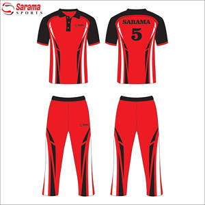 OEM personalizado cómodo ligero Cricket uniforme-venta al por mayor conjunto de sublimación camisa y pantalón en todos los colores - Product Image 3