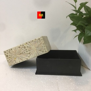 Rectangle mother of pearl box, can be used for jewelry, watches - Product Image 6