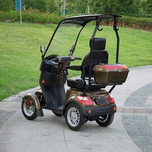Scooter Eléctrico <span class=keywords><strong>para</strong></span> Discapacitados al Precio Más Bajo con Toldo <span class=keywords><strong>para</strong></span> Personas Mayores y con Discapacidad <span class=keywords><strong>para</strong></span> Salir a la Calle - Product Image 3