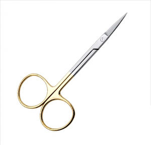 กรรไกรสำหรับทันตกรรมแบบโค้งคู่ทำจากสเตนเลส5.5สลักโลโก้ตามสั่ง - Product Image 5