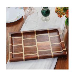 Hot Selling Wooden Design Serving <b>Tray</b> for Indoor Party Wedding Home Decor Food & <b>Drink</b> Serving-Direct From Factory - Product Image 1