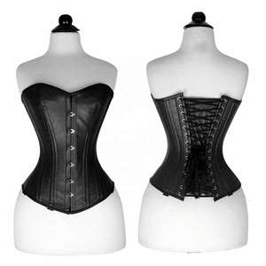 Corset en Satin désossé pour femmes, bustier en acier, ceinture d'entraînement, Corset de haute qualité - Product Image 1