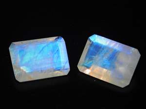 พลอยสีเหลืองและสีรุ้งธรรมชาติทรงแปดเหลี่ยม4X6mm แบบหลวมมีใบรับรอง IGI - Product Image 3