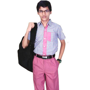 Venta caliente Custom Boys School Uniform Tops Ropa de equipo de tela cómoda - Product Image 1