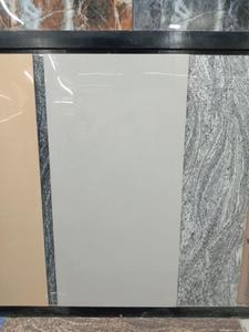 Carreaux de sol en porcelaine blanche nacrée brillante de haute qualité, fabriqués en Inde - Product Image 6