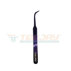 Ensemble de faux-cils, titane, violet, cravate professionnelle pour Extension de cils, outil de levage de cils, testé à la main, outils de beauté, 10 pièces - Product Image 5
