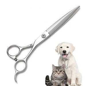 Professional <b>Scissors</b> High Quality 440C Stainless Steel Pet Grooming Straight Hot <b>Scissors</b> for Pet - Product Image 1