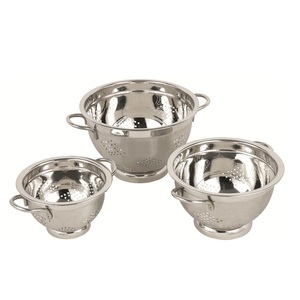 Maxfresh-Cuenco de acero inoxidable para pasta, colador de pasta, cuenco para mezclar, cuenco sólido para pasta, juegos de 2 uds. - Product Image 2