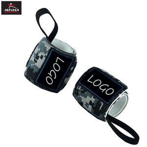 Top Quality Gym Workout Men And Women Weightlifting Wrist Wraps - Product Image 4