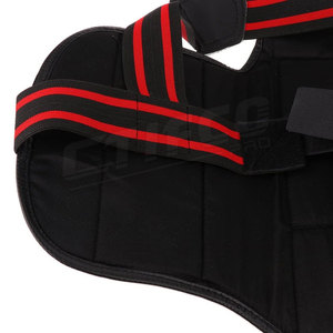 Protège-poitrine de boxe respirant en cuir de haute qualité pour l'entraînement aux arts martiaux - Product Image 6