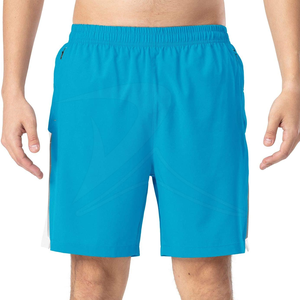 กางเกงขาสั้นออกกำลังกายลำลองสำหรับผู้ชายระบายอากาศได้ดีพิมพ์โลโก้ผ้าแคนวาสแบบถักเชือกรูดสำหรับยิมวิ่งออกกำลังกาย - Product Image 3