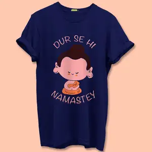 OEM Custom Logo hochwertige Siebdruck T-Shirts für Männer Frauen und Unisex Hersteller Lieferant aus Indien