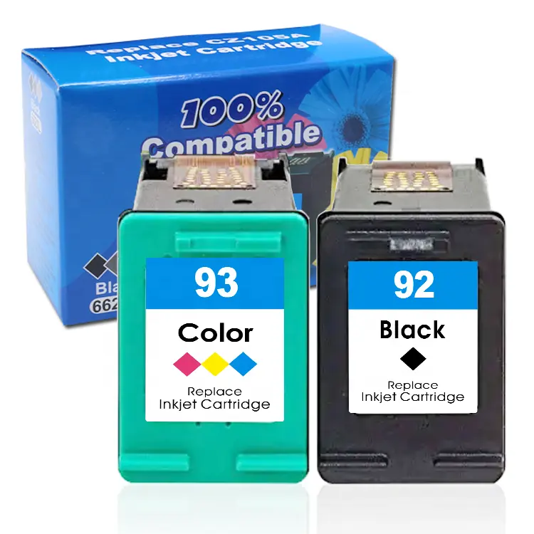 Uniplus 92 93 Xl C9362WN C9361WN Inkjet Cartridge Voor Hp Printer Deskjet