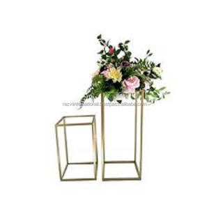 Soporte de Suelo Clásico Ecológico con Recubrimiento de Polvo Dorado Harlow para Macetas y Jardineras (RI-68002) - Product Image 5