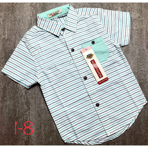 Teen Boys Top Fashion Casual <b>Cufflink</b> Button up <b>Shirts</b> - Product Image 4