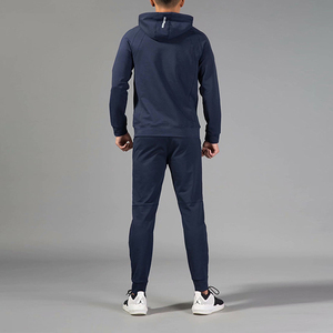 Survêtement de deux pièces pour hommes, haut à capuche et pantalon, survêtement à manches longues, Logo personnalisé - Product Image 2