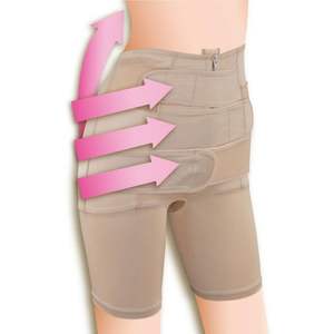 Vente en gros Shapewear post-partum Short de mise en forme du corps facile à enfiler cible la taille les hanches les fesses-Cibles de l'étape 3 - Product Image 1