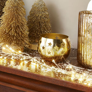 Stars Design Metal Votive <b>Candle</b> <b>Holder</b> Round Shape Luxury <b>Candle</b> Jar Home and Wedding Decor Golden <b>Candle</b> Votive - Product Image 4