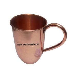 Plain Pure Copper Moscow Mule <b>Mug</b> for Christmas , Valentine , Birthday , Party , and Gifts - Product Image 2