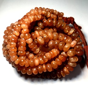 Cuentas de piedras preciosas sueltas con forma de Rondelle para hacer joyas, collar/pulsera, precio al por mayor por hebra natural - Product Image 5