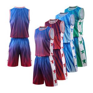 Uniforme de baloncesto sin mangas para hombre, Jersey de Color sólido con diseño personalizado - Product Image 6