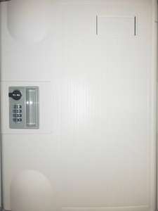 Small Premium High Quality Fashion White ABS Plastic Combination Lock Locker - Product Image 5