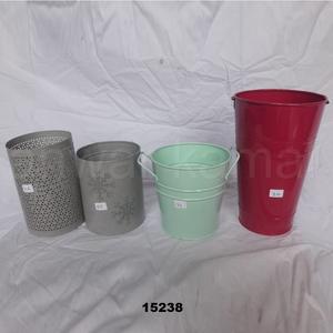 Macetas de hierro galvanizado de Diseño Estándar de calidad superior decoración del hogar macetas coloridas - Product Image 1