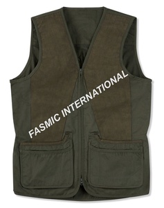 Chaleco de caza con múltiples bolsillos, chaleco acolchado de tiro - Product Image 4