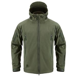 Veste Softshell OEM personnalisée d'entraînement, coupe-vent à coque souple, randonnée imperméable automne extérieur L veste pour hommes - Product Image 2