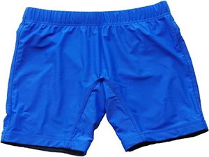 Pantalones cortos deportivos informales de cintura alta personalizados, lona de poliéster 100%, logotipo sólido Popular, malla teñida lisa, costura para correr, calle principal - Product Image 5