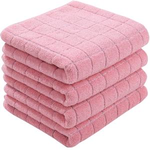 Serviette de cuisine en éponge de coton certifié par points, écologiques, 100% cheveux naturels - Product Image 2