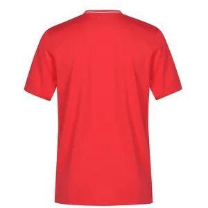 เสื้อยืดแขนสั้นคอวีสำหรับผู้ชายเสื้อยืดออกแบบเองโลโก้ตามสั่งทันสมัยแฟชั่นฤดูร้อน - Product Image 4