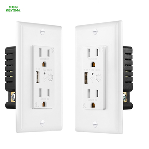 Thông minh Wifi ổ cắm với cổng USB Google Home & Alexa điều khiển bằng giọng nói tuya công nghệ 15A tường cắm 2 AC cửa hàng 125V ETL cho - Product Image 2