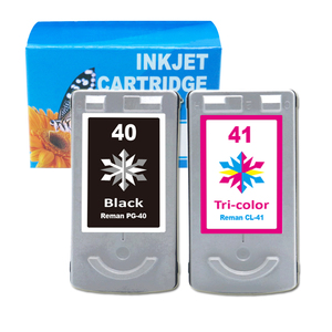 PG-40 CL-41ตลับหมึก Pg40 Cl41ตลับหมึกเติมสำหรับ Canon 40 41 Pixma IP1900 IP1980 IP2500 IP2580 IP2680 MP140 MP180 - Product Image 4